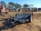 5'x8' S/A Lawn Mower Trailer, aluminum floor, (Bill of Sale)