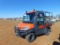 Kubota RTV1100 Side by Side Atv, s/n a5kc1hdajcg035464, diesel eng, cab, heat/air, winch, hour meter