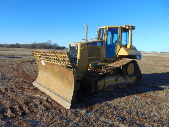 2005 Cat D6N XL Crawler Tractor, s/n 00612, s/blade, erops, cab, hour meter reads 8760 hrs,