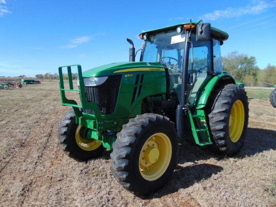 John Deere 6115D Farm Tractor, s/n 52238, 3pt , pto, 2 hyd, hr meter reads 3442 hrs,