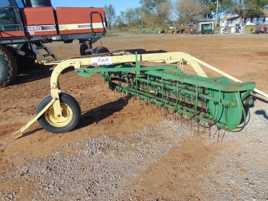 John Deere 640 Right Side Delivery Hay Rake, s/n 10098