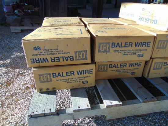 (4) Boxes of CFJ Baling Wire