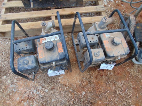 (2) Red Lion 2" Trash Pumps,