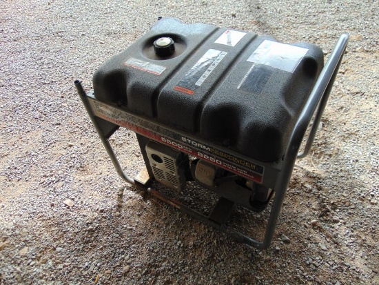 Briggs 5500 Watt Generator, gas eng,