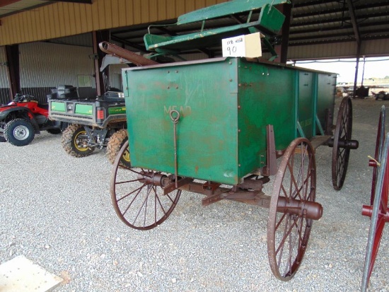 John Deere Horse Drawn Grain Wagon,