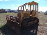 1982 Cat D3B Crawler Tractor, s/n 01447, 6 way blade,sweeps,canopy,hour meter reads 2386 hrs, carco