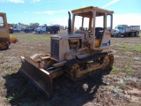 Komatsu D20A-6 Crawler Tractor, 6 way blade, cab, hour meter reads 2316 hrs,