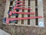 (5) Assorted Pipe Wrenches, (2x 14