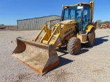 2008 Komatsu WB146 4x4 Loader Backhoe, s/n 4442, cab, air, g.p bkt, hour meter reads 3399 hrs, 36