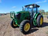 John Deere 6115D Farm Tractor, s/n 52238, 3pt , pto, 2 hyd, hr meter reads 3442 hrs,