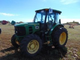 2009 John Deere 6100D MFWD Farm Tractor, s/n 001382, cab, air, hour meter reads 4291 hrs, 540 pto, 2