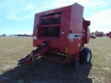 Hesston 956 Round Baler, s/n 25439, auto cycle, 5x6 round baler , twine & Net wrap, bale count 3796