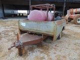 180 Gallon Diesel Tank Trailer Mounted, electric pump,
