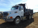 2009 Sterling AT9500 T/A Dump Truck, s/n 2fzhawbs79aad606, cummins eng, 10 spd trans, od reads