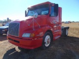 1999 Volvo S/A Truck Tractor, s/n 4va7baptxxn770441, cummins m11 eng, 10 spd trans, od reads 715844