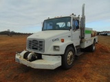 2003 Freightliner FL60 S/A Hydraulic Test Truck, s/n 1fvabpbv03hk64765, cummins eng, 6 spd trans, od