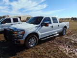 2014 Ford F250 XLT Crewcab Pickup, s/n 1ft7w2a61fea86782, v8 gas eng, auto trans, od reads 182886