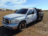 2007 Dodge Ram 3500 Doublecab Pickup, s/n 3d7ml48a27g846221, diesel eng , 6 spd trans, od reads