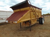 1973 Hopp S/A Singlegate Bellydump Rock Trailer, s/n 12164, s/r