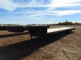 2007 Elite 51' T/A Stepdeck Trailer, 8' top deck, 38' deck, 5' dovetail w/ramps , S/N
