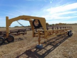T/A Gooseneck 5 Bale Hay Trailer, hyd dump, (Bill of Sale)