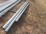 (2) jts 4 1/4 aluminum pipe approx 30' ,& (1) jt 6