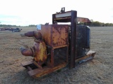 Skidded Pump Station w/Gorman Rupp Pump, Detroit eng,