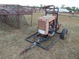 Gorman Rupp 4x4 Waterpump Trailer Mtd, w/4 cyl gas eng,