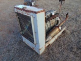 6 cyl diesel eng on skid