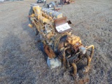 6 cyl diesel eng w/ hyd pumps