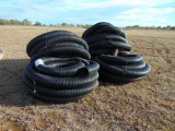 (4) Rolls of Plastic Hose & Suction Hose