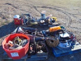 (4) Pallets assorted shop items