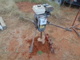 Gas Powered Post Hole Digger, honda eng, 6