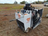 Core Cut CC6571 Concrete Saw, s/n 152038, kubota diesel eng,