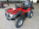2005 Honda Foreman 500 4 Wheeler, 2wd, seatback, (Bill of Sale)