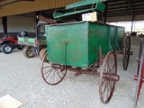 John Deere Horse Drawn Grain Wagon,