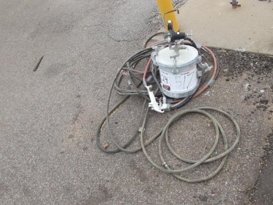 Binks Paint Spraying System, s/n 83c-210
