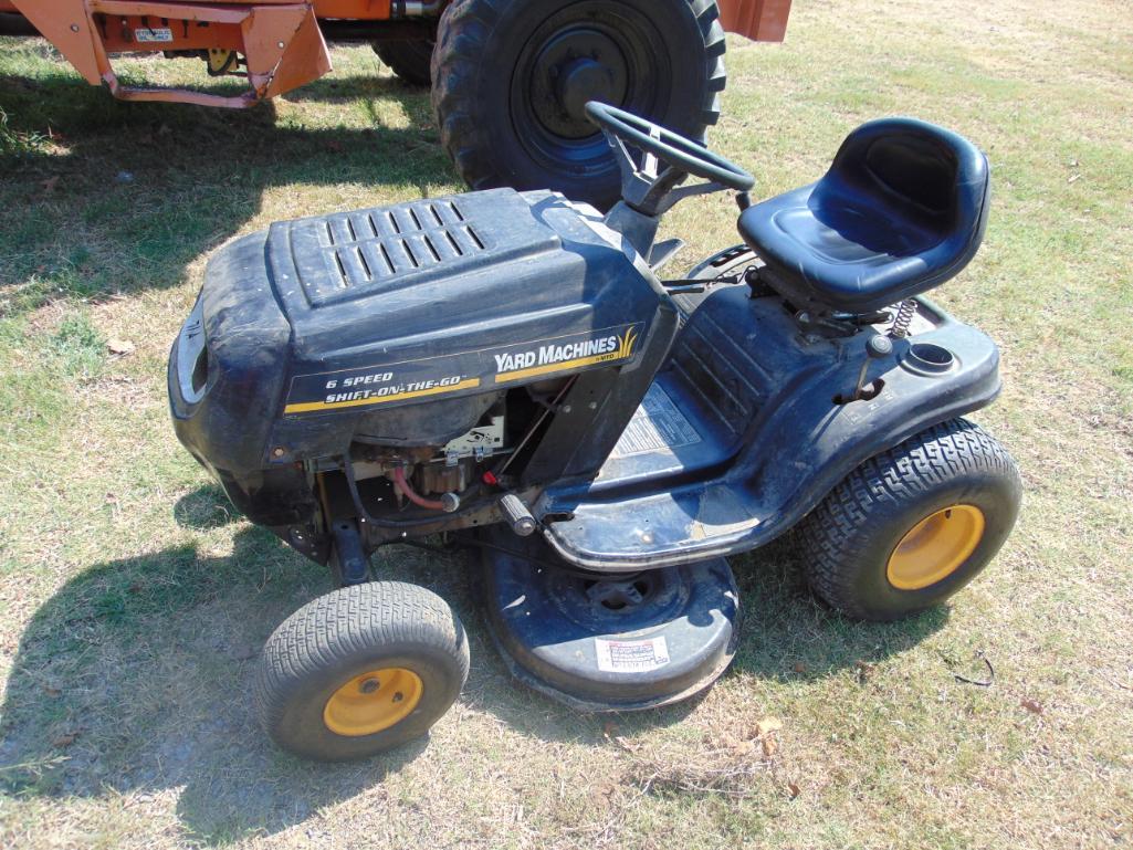 Yard machine 7 speed 2024 shift on the go