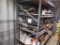 Shelf w/ Hyd Hoses, Conveyor Rollers, Hyd Cylinders, Hyd Control Box, PTO, Conveyor Parts Located in