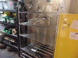 Shelf w/(3) Fans, conveyor rollers Located in Thomas Ok