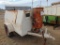 Le ROI Dresser Air Compressor on S/A Trailer, s/n 3119x104, perkins eng, hour meter reads 2749 hrs,