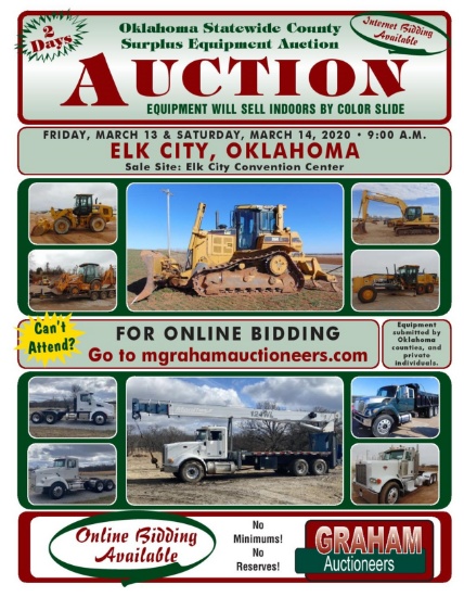 Day 1 2020 Western Oklahoma County Surplus Auction