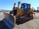 2004 Cat D6RXL Series II Crawler Tractor, s/n aax00570, 6 way blade, cab, hour meter reads 9817 hrs,