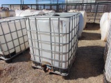 275 Gallon Caged Poly Tank