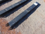 Set of 6' Pallet Fork Extensions (New)
