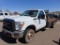 2012 Ford F350 4x4 Flatbed Pickup, s/n 1fdrf3h65cec45489, v8 gas eng, auto trans, od reads 169595