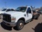 2009 Ford F350 4x4 Flatbed Pickup, s/n 1fdw37y29ea16752, v10 eng, auto trans, od reads 182761 miles,