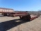 1975 Newman T/A Lowboy Trailer, s/n otcm695409, 20' deck w4'dove and ramps