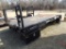 12' Flatbed w/rolling tailboard