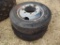 (2) 225/70r1905 tires on rims